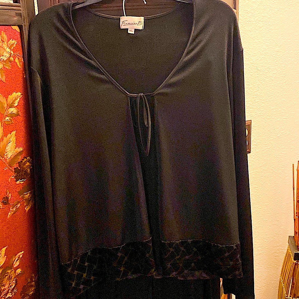 2 PIECE DRESSY BLACK PANT SET (EUC)🛍